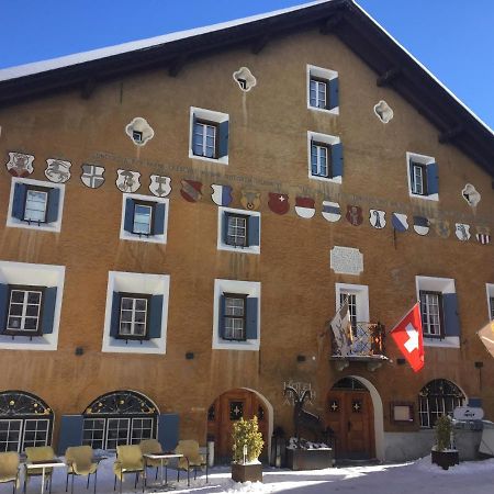 Historic Hotel Crusch Alva Zuoz Exterior foto